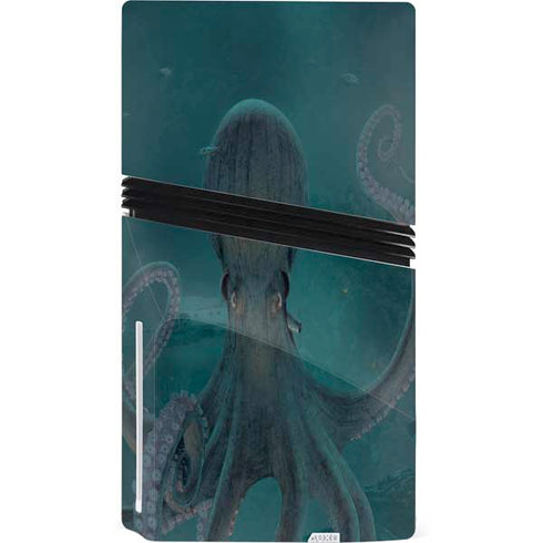 Giant Octopus by Vincent Hie PS5 Pro Disk Console Skin