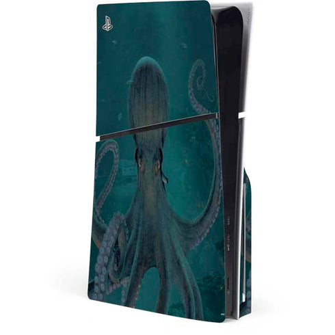 Giant Octopus by Vincent Hie PlayStation PS5 Skins