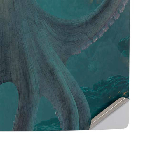 Giant Octopus by Vincent Hie PS5 Slim Digital Edition Console Skin