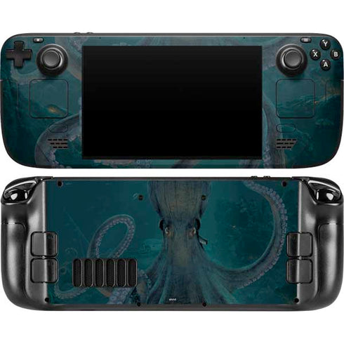 Giant Octopus by Vincent Hie Steam Deck Handheld Gaming Computer OLED Skin