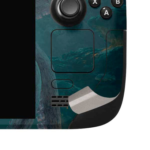 Giant Octopus by Vincent Hie Steam Deck Handheld Gaming Computer OLED Skin