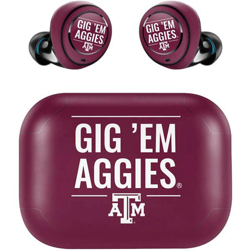 Texas A&M University Gig Em Aggies Amazon Echo Buds Skin