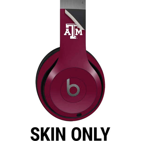 Texas A&M University Gig Em Aggies Beats Solo 4 Wireless Headphones Skin