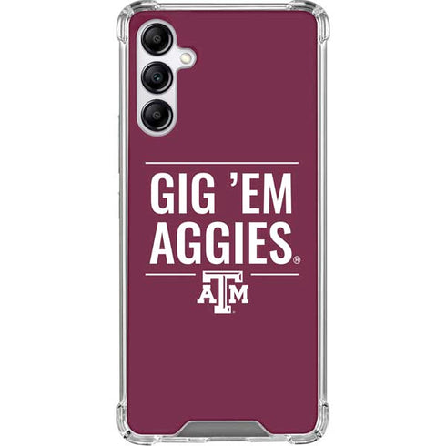 Texas A&M University Gig Em Aggies Gabb Phone 4 Clear Case