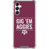 Texas A&M University Gig Em Aggies Gabb Phone 4 Clear Case