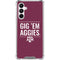 Texas A&M University Gig Em Aggies Galaxy A16 5G Clear Case