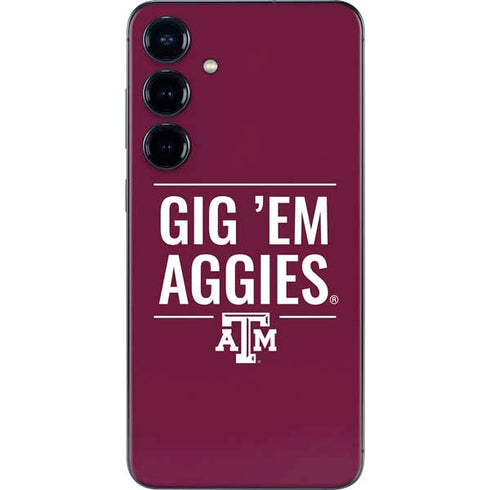 Texas A&M University Gig Em Aggies Galaxy A16 5G Skin