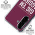 Texas A&M University Gig Em Aggies Galaxy A36 5G Clear Case