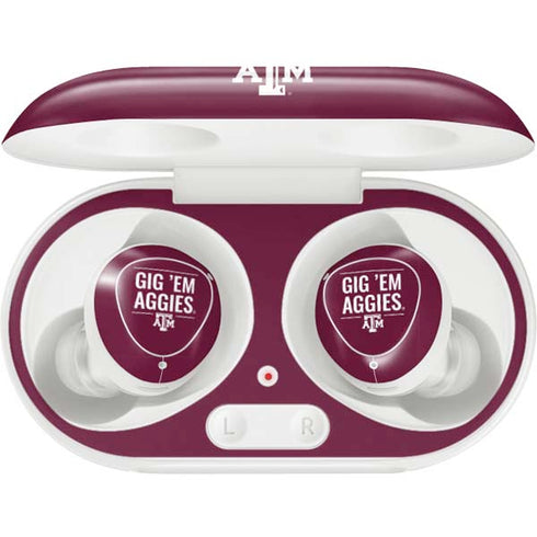 Texas A&M University Gig Em Aggies Galaxy Buds Plus Skin