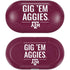 Texas A&M University Gig Em Aggies Galaxy Buds Plus Skin
