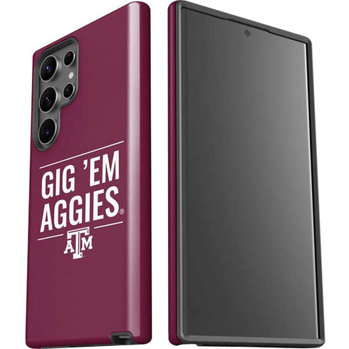 Texas A&M University Gig Em Aggies Galaxy S23 Ultra Pro Case
