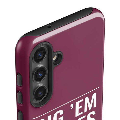 Texas A&M University Gig Em Aggies Galaxy S25 Impact Case