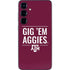 Texas A&M University Gig Em Aggies Galaxy S25 Plus Skin