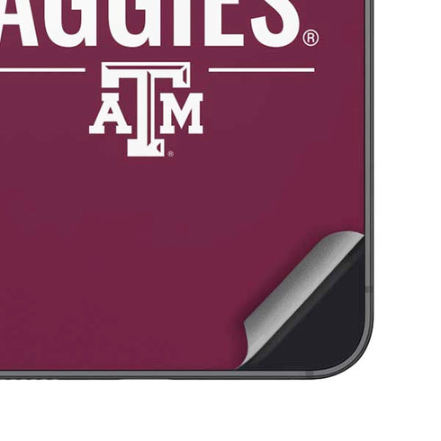 Texas A&M University Gig Em Aggies Galaxy S25 Skin