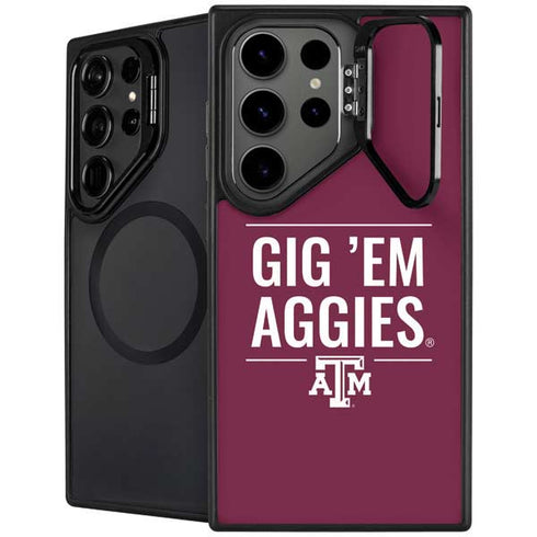 Texas A&M University Gig Em Aggies Galaxy S25 Ultra Kickstand Case