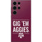 Texas A&M University Gig Em Aggies Galaxy S25 Ultra Skin