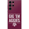 Texas A&M University Gig Em Aggies Galaxy S24 Ultra Skin