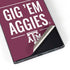 Texas A&M University Gig Em Aggies Galaxy S25 Ultra Skin