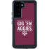 Texas A&M University Gig Em Aggies Galaxy S24 Waterproof Case