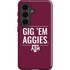 Texas A&M University Gig Em Aggies Galaxy S26 Impact Case