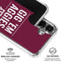 Texas A&M University Gig Em Aggies Galaxy S26 Plus Clear Case