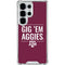 Texas A&M University Gig Em Aggies Galaxy S26 Ultra Clear Case