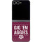 Texas A&M University Gig Em Aggies Galaxy Z Flip6 Skin