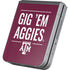 Texas A&M University Gig Em Aggies Galaxy Z Flip6 Skin