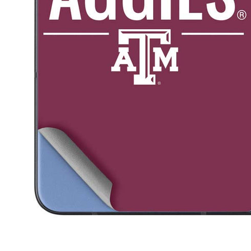 Texas A&M University Gig Em Aggies Galaxy Z Fold5 5G Skin