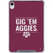 Texas A&M University Gig Em Aggies iPad 11th Gen (2025) Clear Case