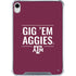 Texas A&M University Gig Em Aggies iPad 11th Gen (2025) Clear Case