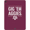 Texas A&M University Gig Em Aggies Apple iPad Air Skin