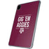 Texas A&M University Gig Em Aggies iPad Pro 11in (2024) Clear Case