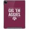 Texas A&M University Gig Em Aggies iPad Cases