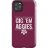 Texas A&M University Gig Em Aggies iPhone Cases
