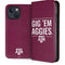 Texas A&M University Gig Em Aggies iPhone 15 Plus Folio Case