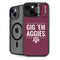 Texas A&M University Gig Em Aggies iPhone 15 Plus Kickstand Case