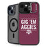 Texas A&M University Gig Em Aggies iPhone 15 Plus Kickstand Case