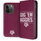 Texas A&M University Gig Em Aggies iPhone 15 Pro Folio Case