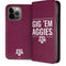 Texas A&M University Gig Em Aggies iPhone 15 Pro Max Folio Case