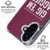 Texas A&M University Gig Em Aggies iPhone 16 Plus Clear Case