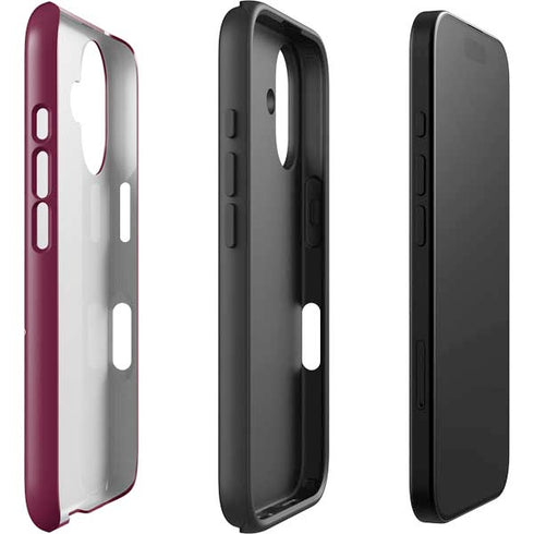 Texas A&M University Gig Em Aggies iPhone 16 Plus Impact Case