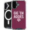 Texas A&M University Gig Em Aggies iPhone 16 Plus MagSafe Case