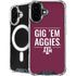 Texas A&M University Gig Em Aggies iPhone 16 Plus MagSafe Case