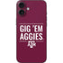 Texas A&M University Gig Em Aggies iPhone 16 Plus Skin