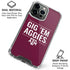 Texas A&M University Gig Em Aggies iPhone 16 Pro Clear Case