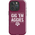 Texas A&M University Gig Em Aggies iPhone 16 Pro Max Impact Case