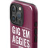 Texas A&M University Gig Em Aggies iPhone 16 Pro Max Impact Case