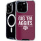 Texas A&M University Gig Em Aggies iPhone 16 Pro Max MagSafe Case