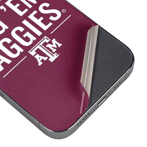 Texas A&M University Gig Em Aggies iPhone 16 Pro Max Skin
